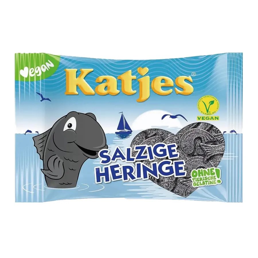 Katjes Salty Herring Liquorice Vegan 210g
