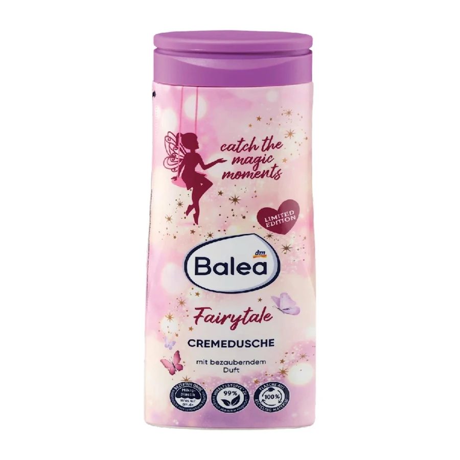 Balea Fairytale Cream Shower Gentle Care for Sensitive Skin 300 ml