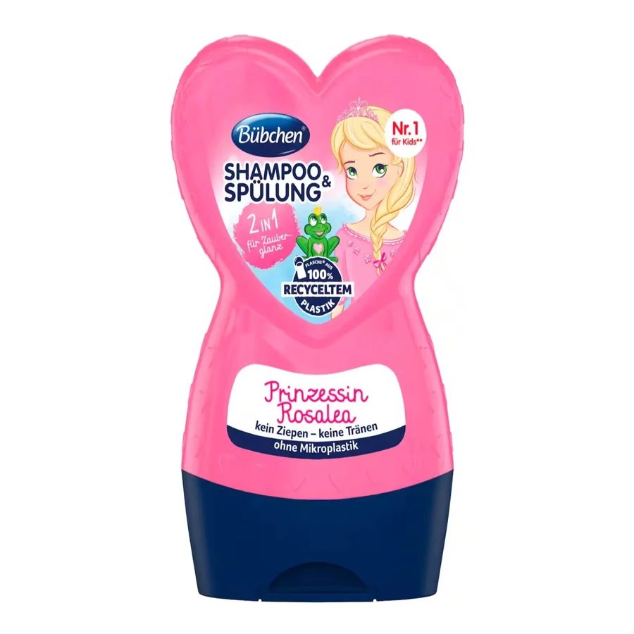Bübchen Kids Princess Rosalea 2in1 Shampoo & Conditioner - 230ml