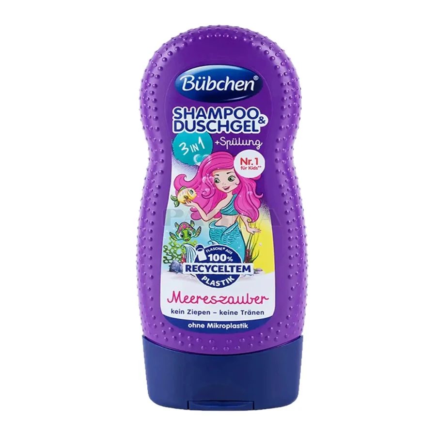 Bübchen Kids Sea Magic 3in1 Shampoo, Shower Gel & Conditioner - 230ml