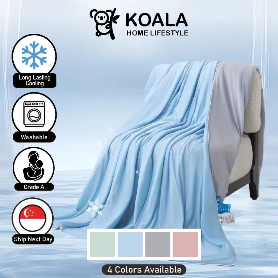 Koala Home Summer Quilt / Summer Blanket With Double Side / Cold Premium Soft Blanket