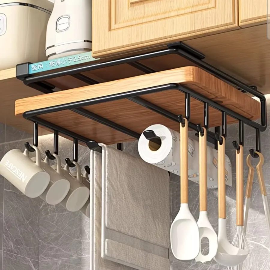 Under-Cabinet Tissue and Lid Organizer