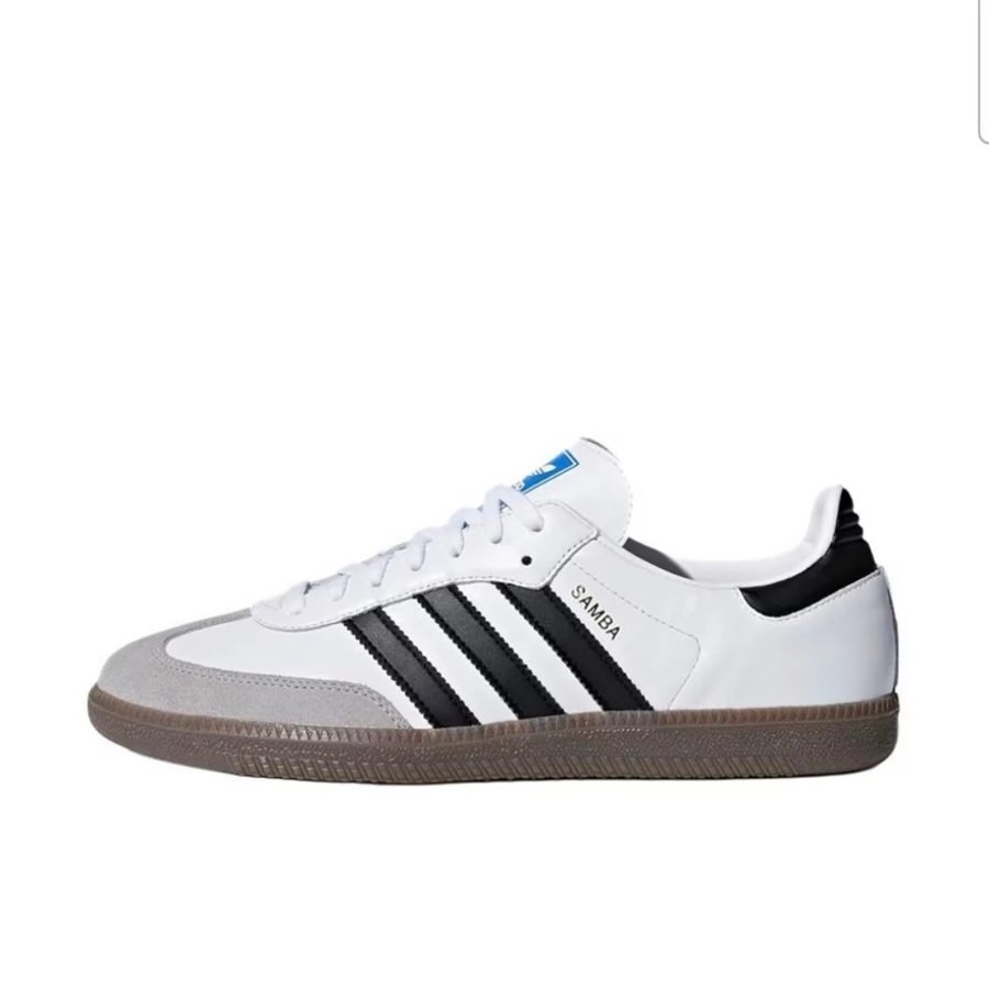 Adidas Trefoil SAMBA OG White Sneakers - Classic Low-Top Unisex