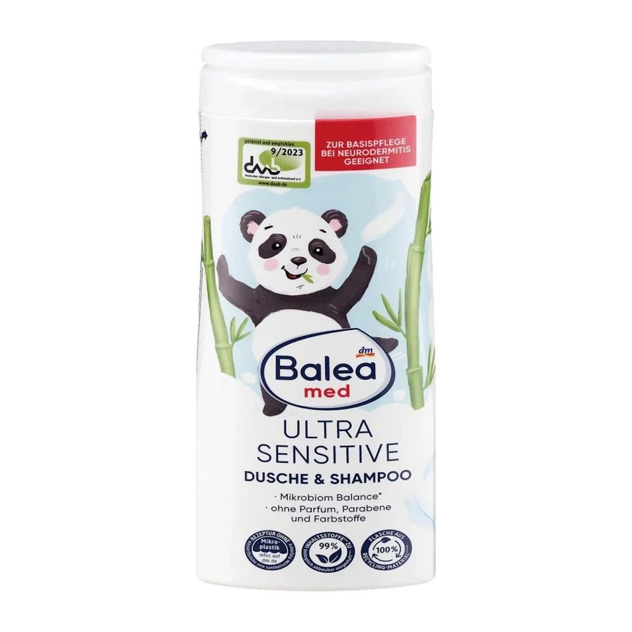 Balea MED Kids Ultra Sensitive 2in1 Shower Gel & Shampoo - 300ml