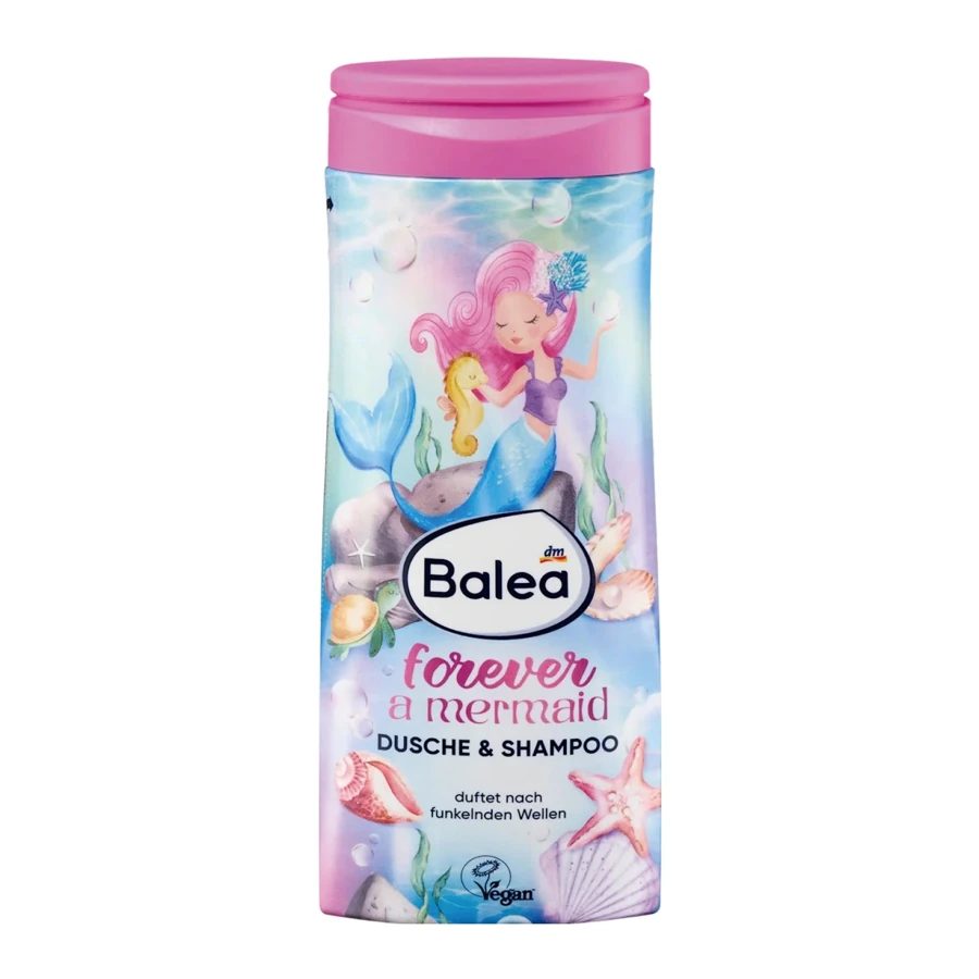 Balea Kids Forever a Mermaid 2in1 Shower Gel & Shampoo - 300ml