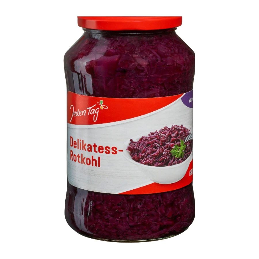 Jeden Tag Pickled Red Cabbage Ready to Heat 680g