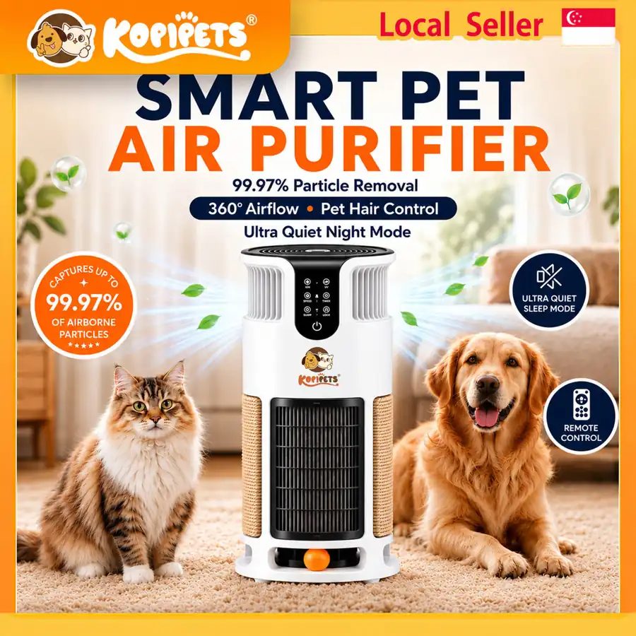 Kopipets Smart Pet Air Purifier HEPA13 With APP
