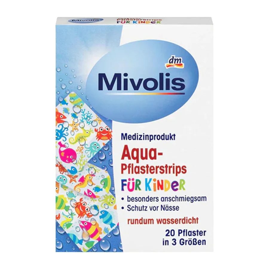 Mivolis Kids Waterproof Plaster Strips - 20pcs