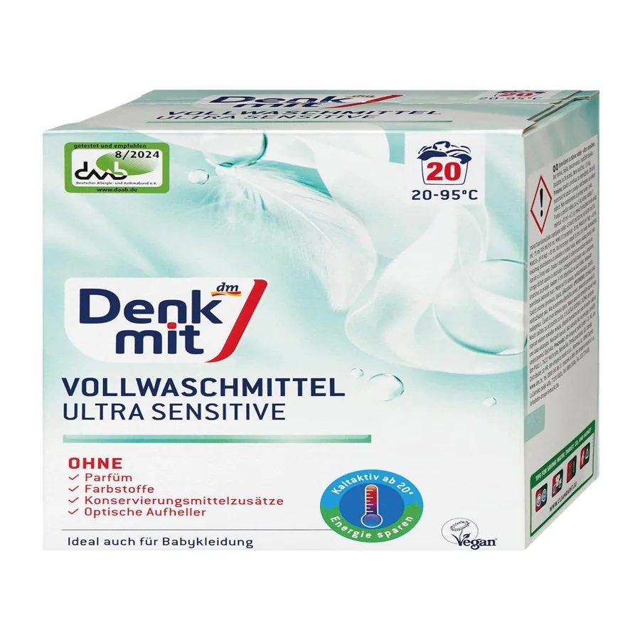 Denkmit Ultra Sensitive Heavy-duty Laundry Detergent Powder 20 WL