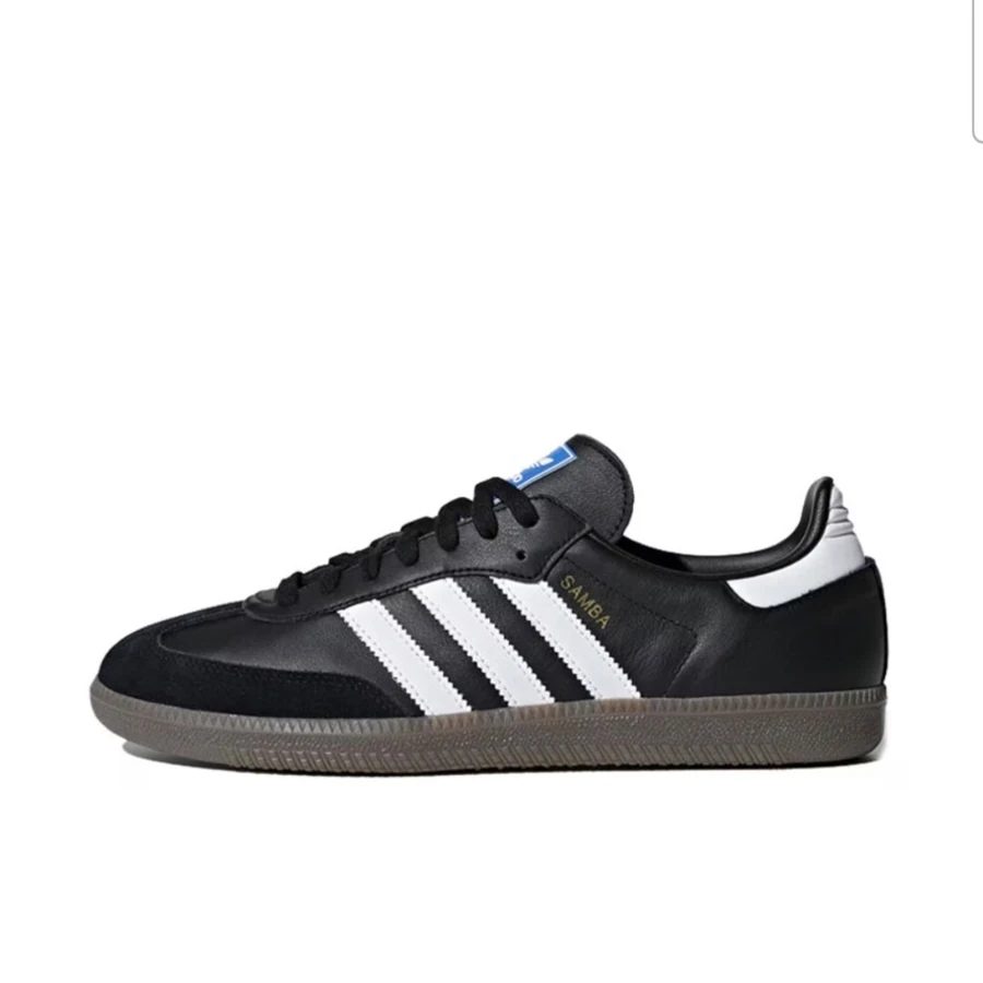 Adidas Samba OG Black T-Toe Skateboard Training Shoes B75807