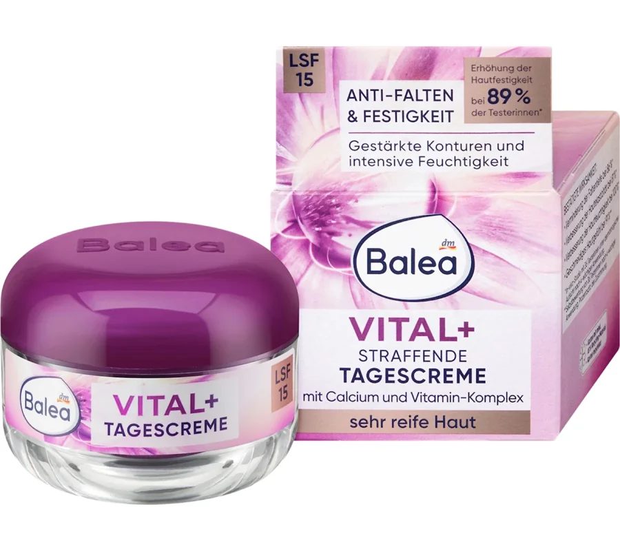Balea Vital+ Firming Day Cream SPF 15 - 50ml