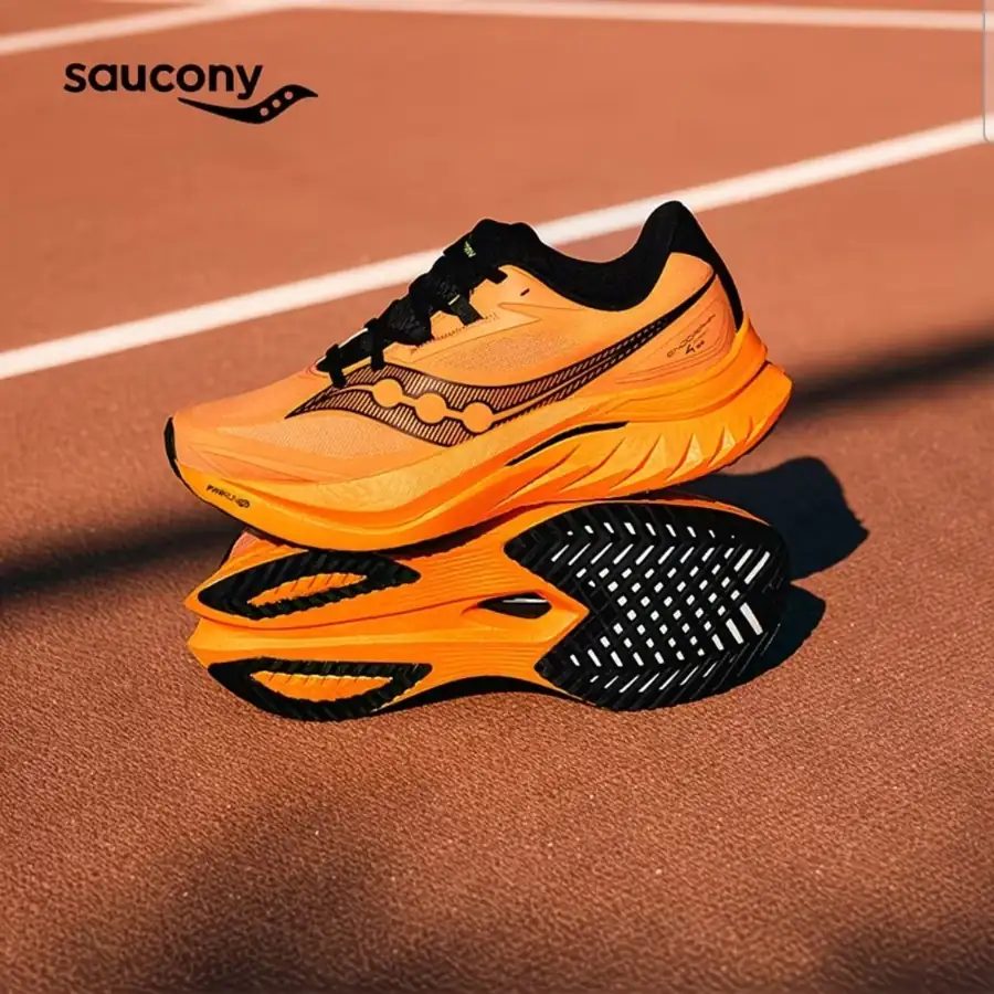 Saucony SPEED4 SE Professional Marathon Running Shoes with Nylon Plate - Green