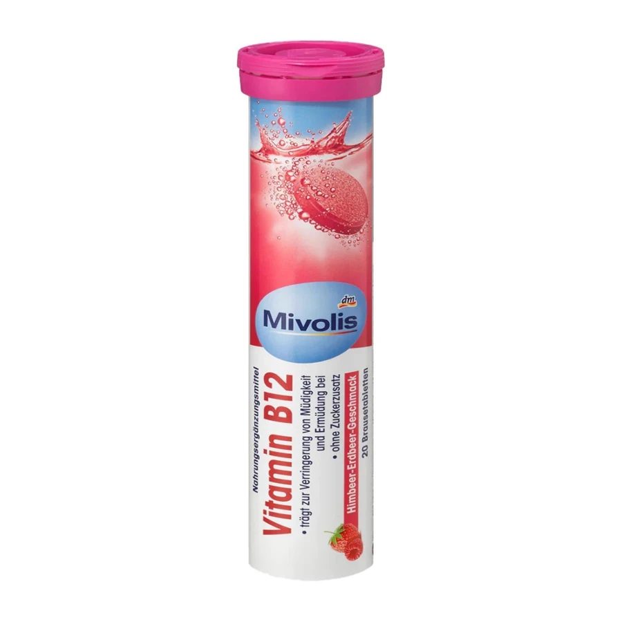Mivolis Vitamin B12 Effervescent Tablets - 20pcs