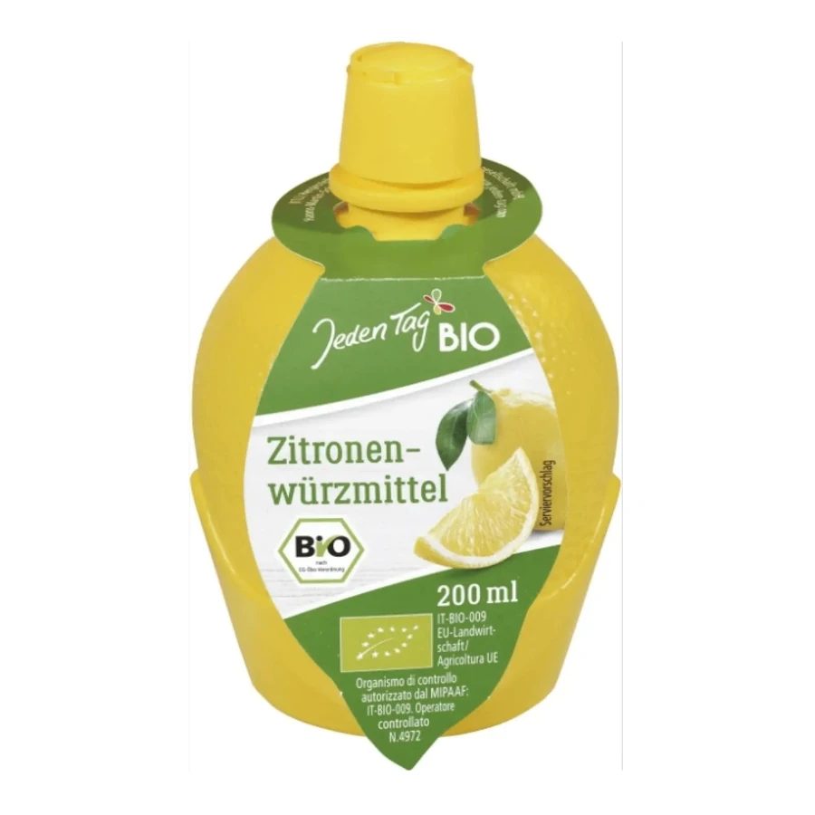 Jeden Tag Organic Lemon Seasoning - 200ml