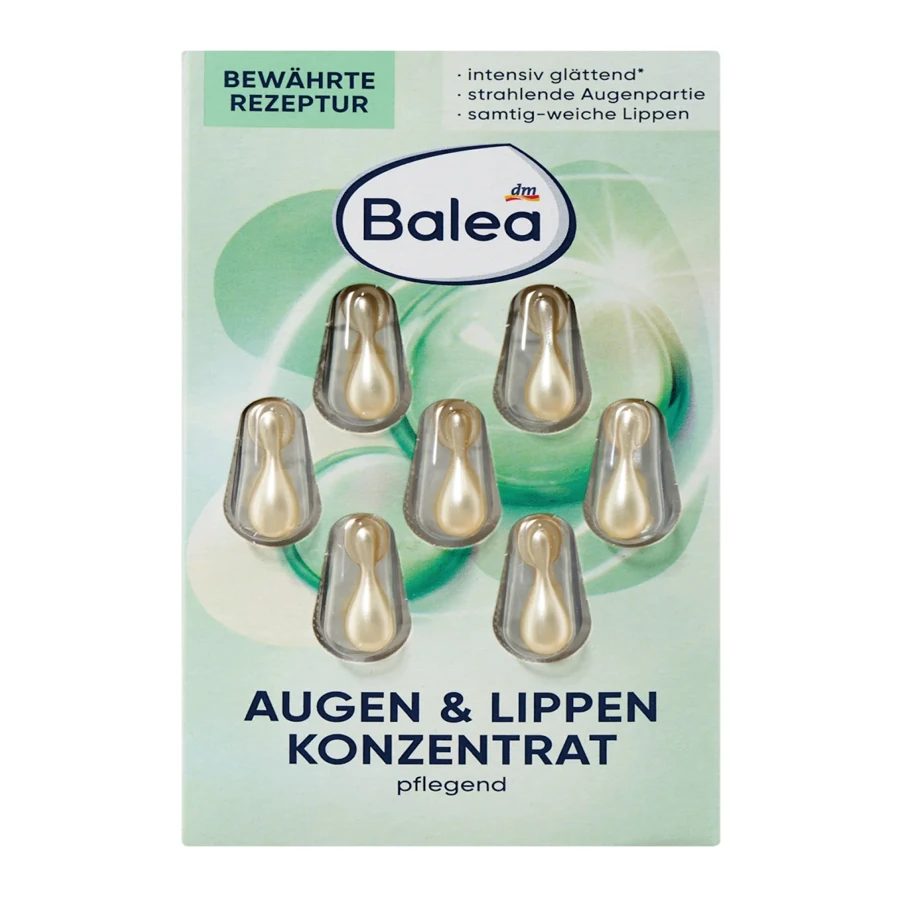 Balea Eye & Lip Concentrate Capsules - 7pcs