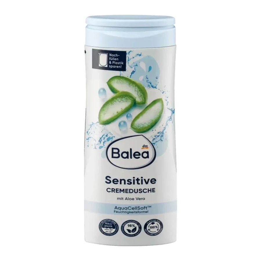 Balea Sensitive Cream Body Wash - 300ml