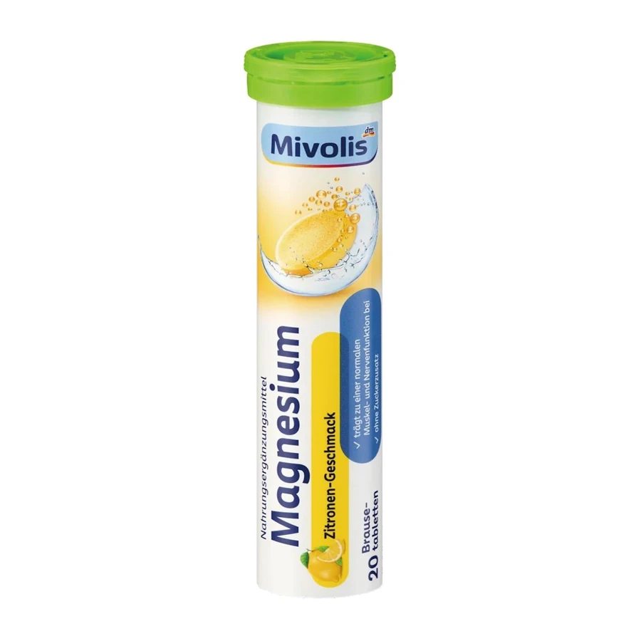 Mivolis Magnesium Effervescent Tablets - 20pcs