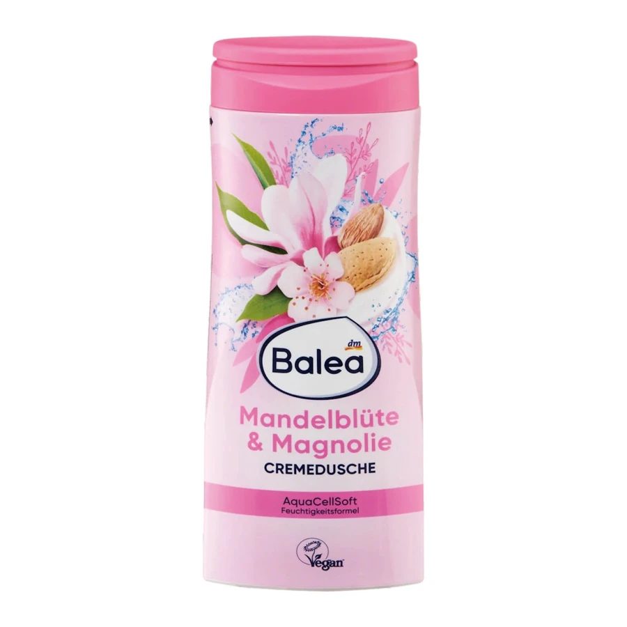 Balea Almond Blossom & Magnolia Cream Body Wash - 300ml
