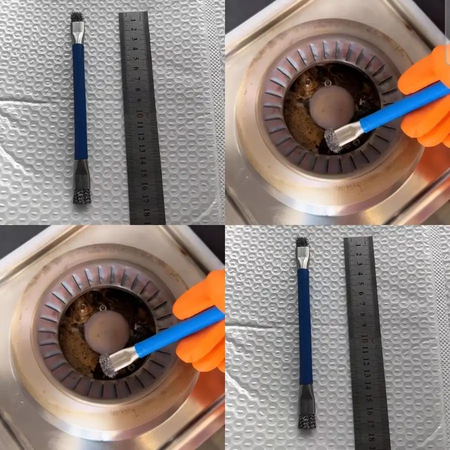 Kitchen Stove Gap Cleaning Brush - Crevice Scrubber