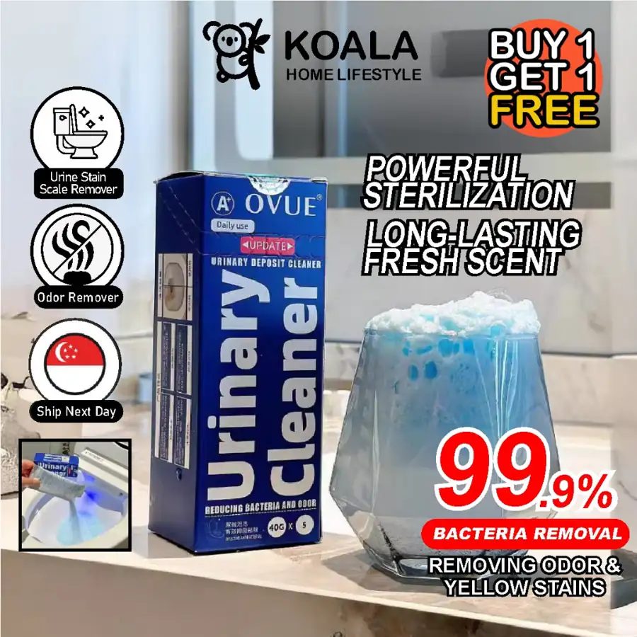 Koala Home Foaming Toilet Bow Cleaner/ Toilet Bubble for Removing Bacteria and Odor