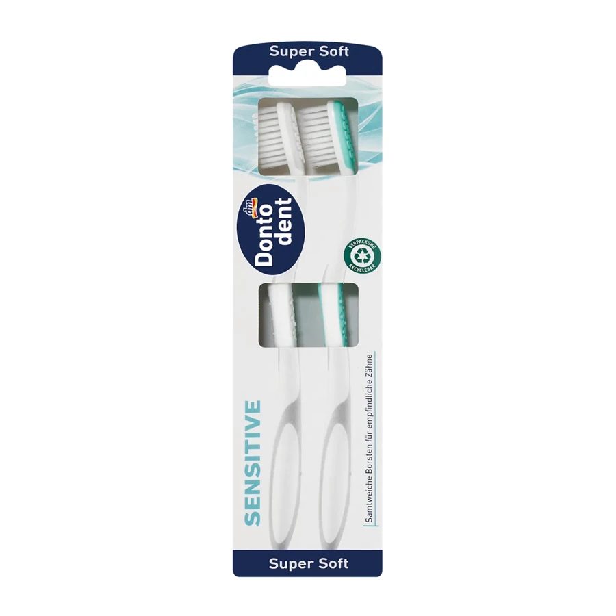 DONTODENT Toothbrush Sensitive Super Soft 2pcs