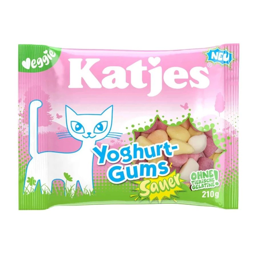 Katjes Sour Yoghurt Fruit Gummy 210g