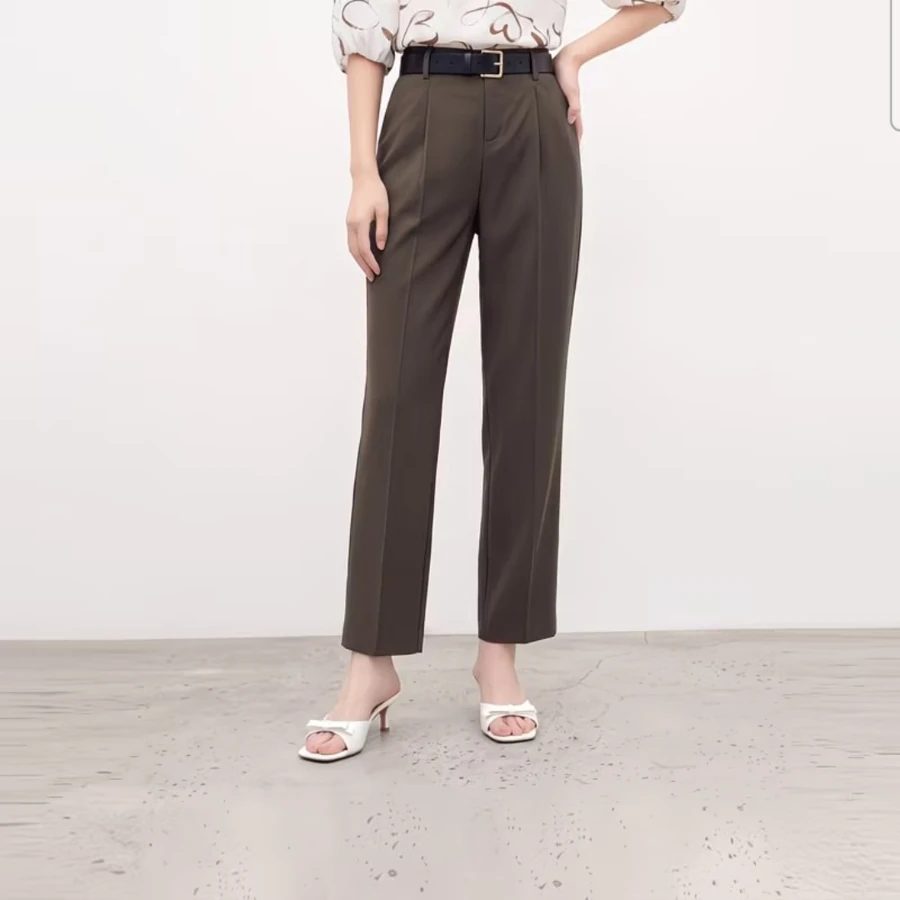 Women's Summer 2026 Commuter Casual Trousers with Pockets