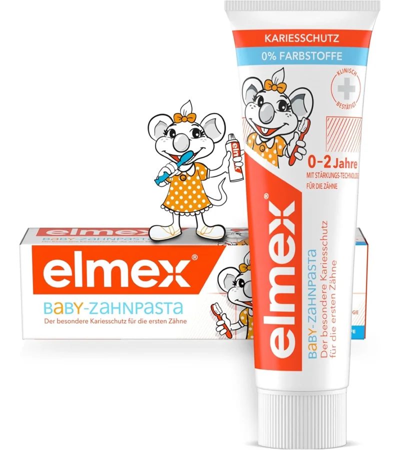 elmex Baby Toothpaste - 0-2 Years, 50ml