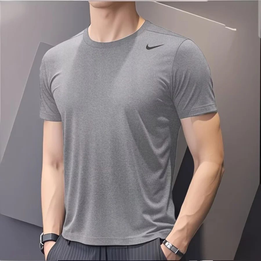 NIKE Quick-Dry Breathable Round Neck Short Sleeve Sports T-Shirt