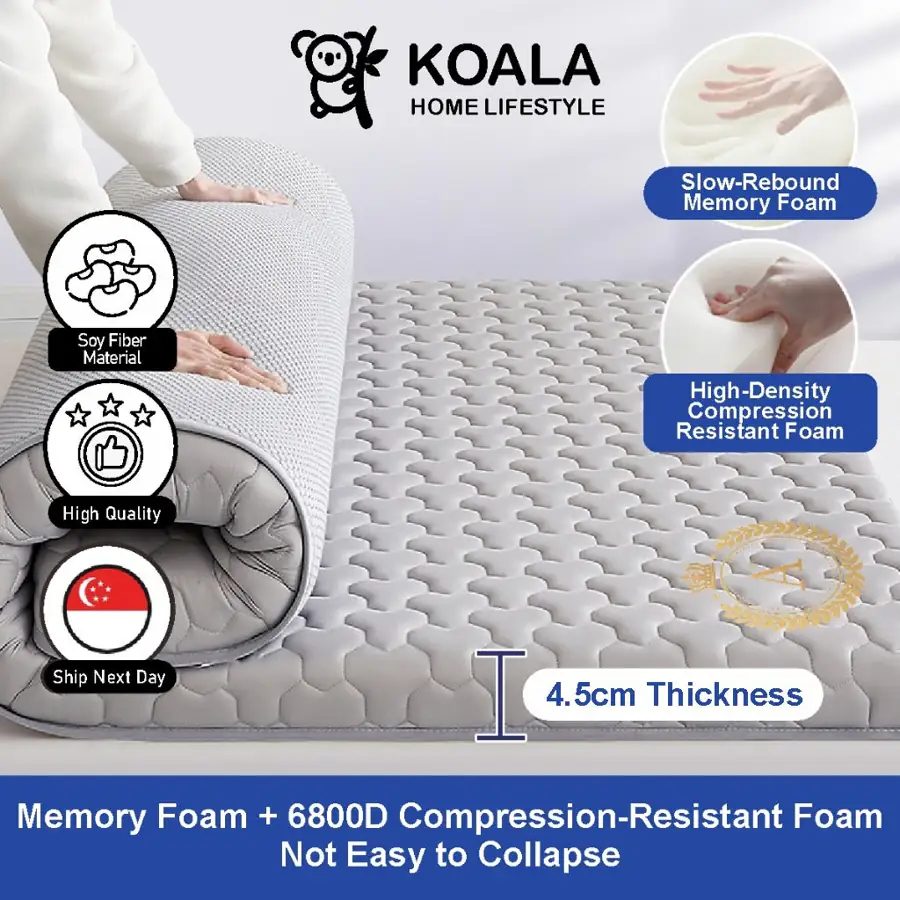 Koala Home Latex mattress/foldable mattress /Japanese Foldable Antibacterial Mattress