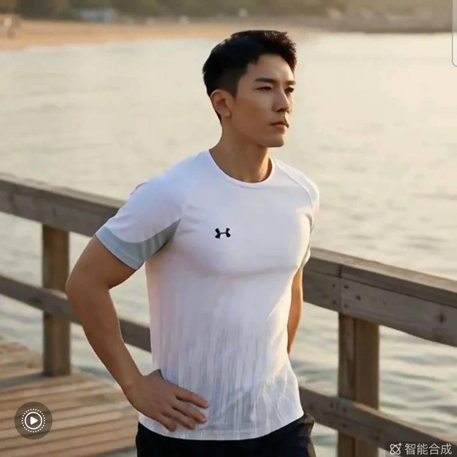 Under Armour Sports Round Neck Short Sleeve T-Shirt for Men & Women