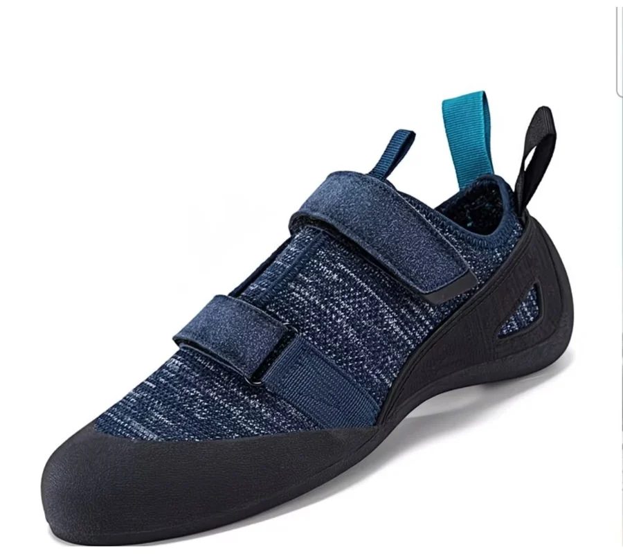 2026 Model Flyknit Breathable Climbing Shoes with Velcro Closure for Beginners