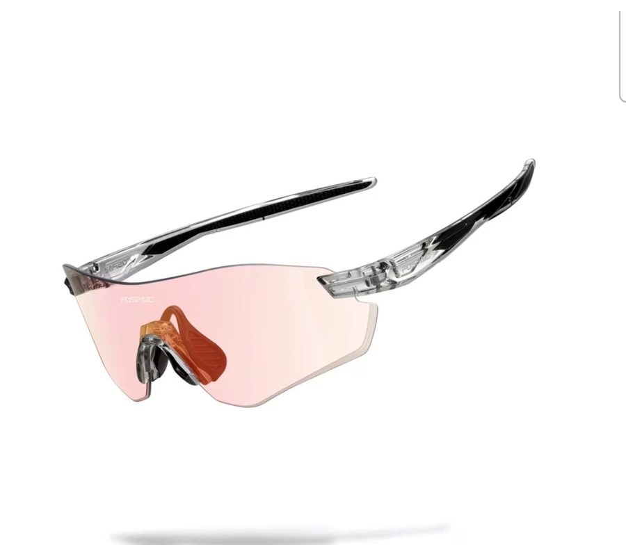 Photochromic Running Sunglasses with UV Protection - Day & Night Sports Eyewear