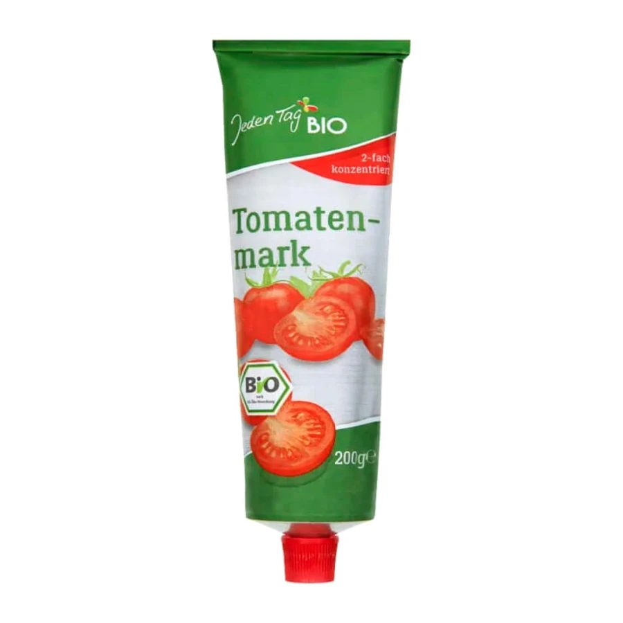 Jeden Tag Organic Tomato Paste Double Concentrated - 200g