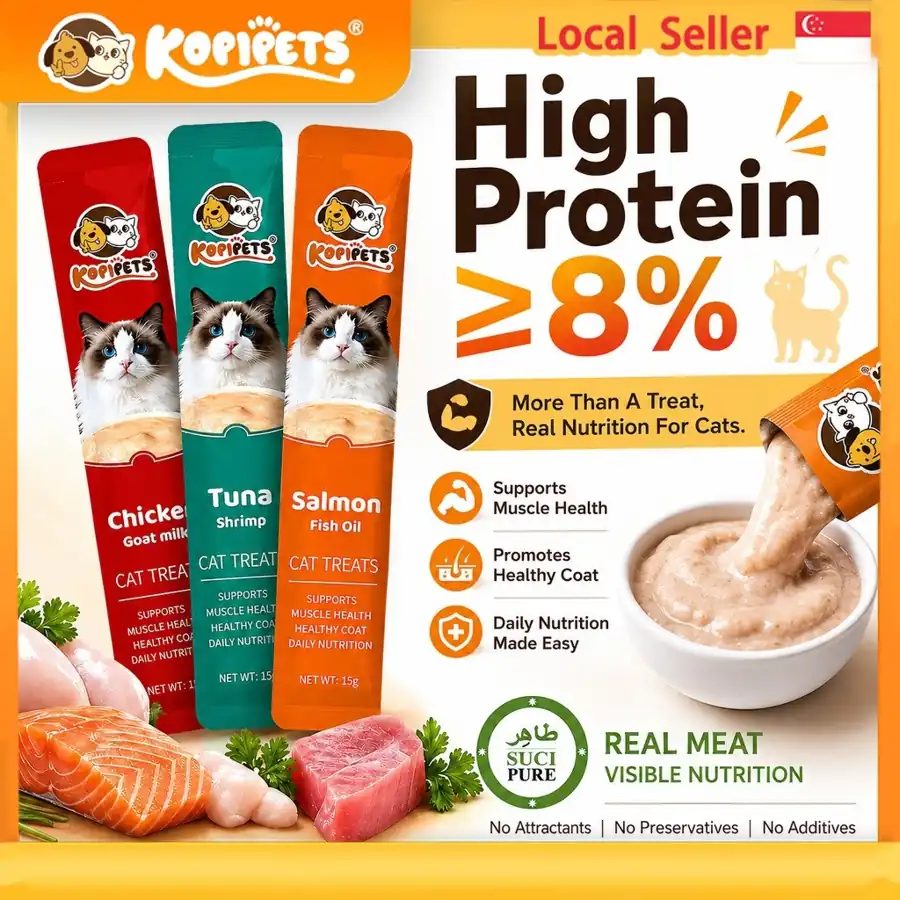 Kopipets 120pcs Creamy Cat Treats Cats