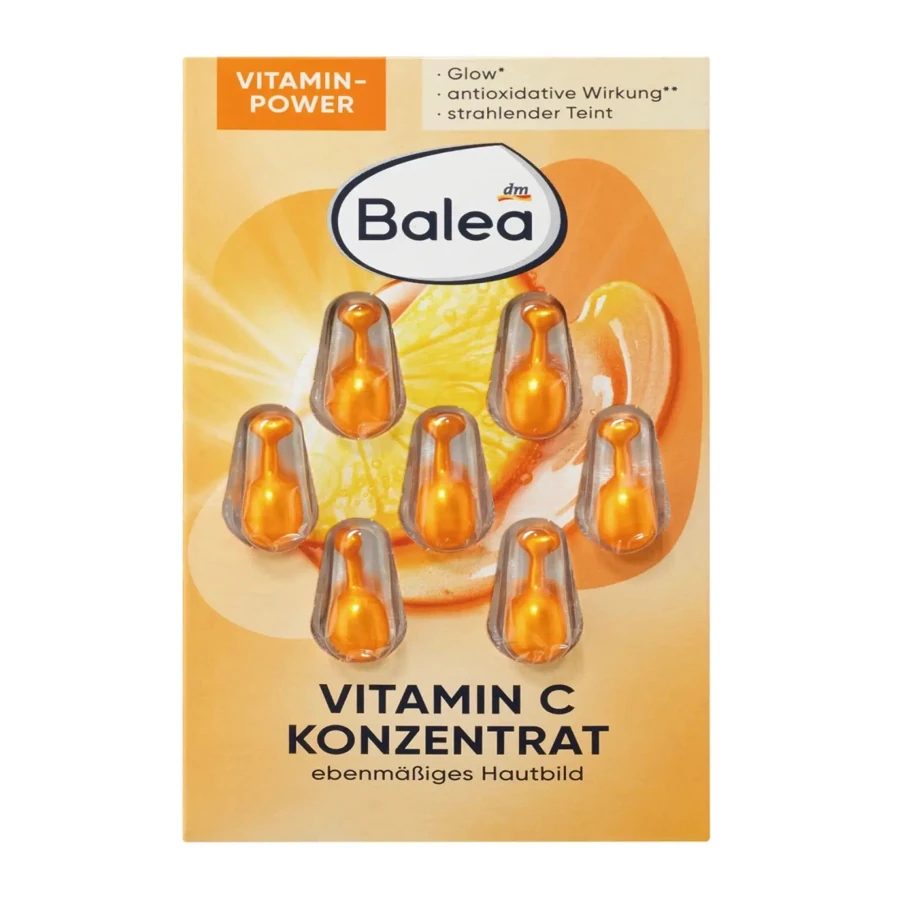 Balea Vitamin C Concentrate Capsules - 7pcs