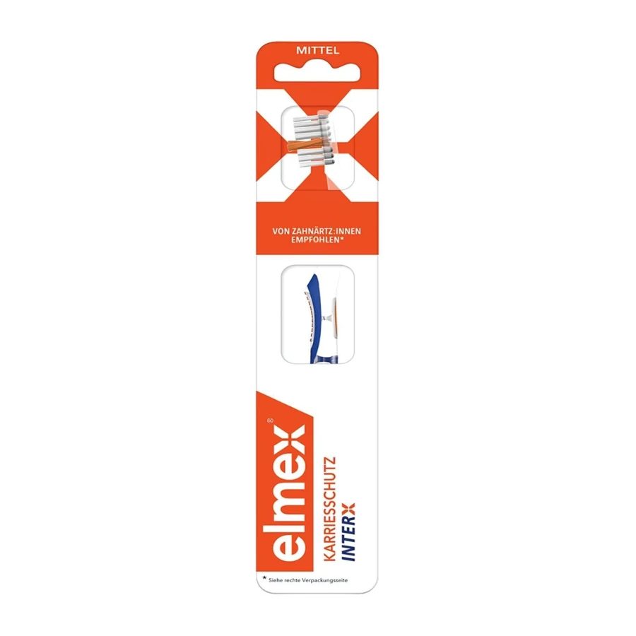 elmex Caries Protection InterX Toothbrush - Medium