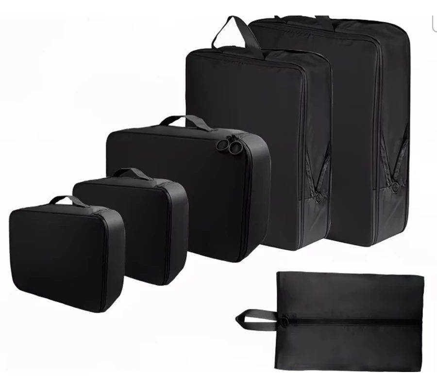 6-Piece Travel Packing Cube Set